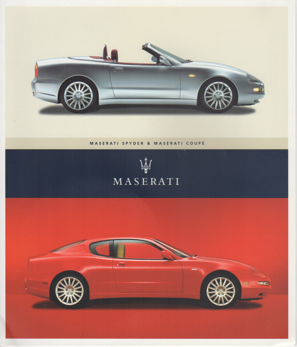 2001-2007 Maserati Coupe & Maserati Spyder – Albaco Collectibles