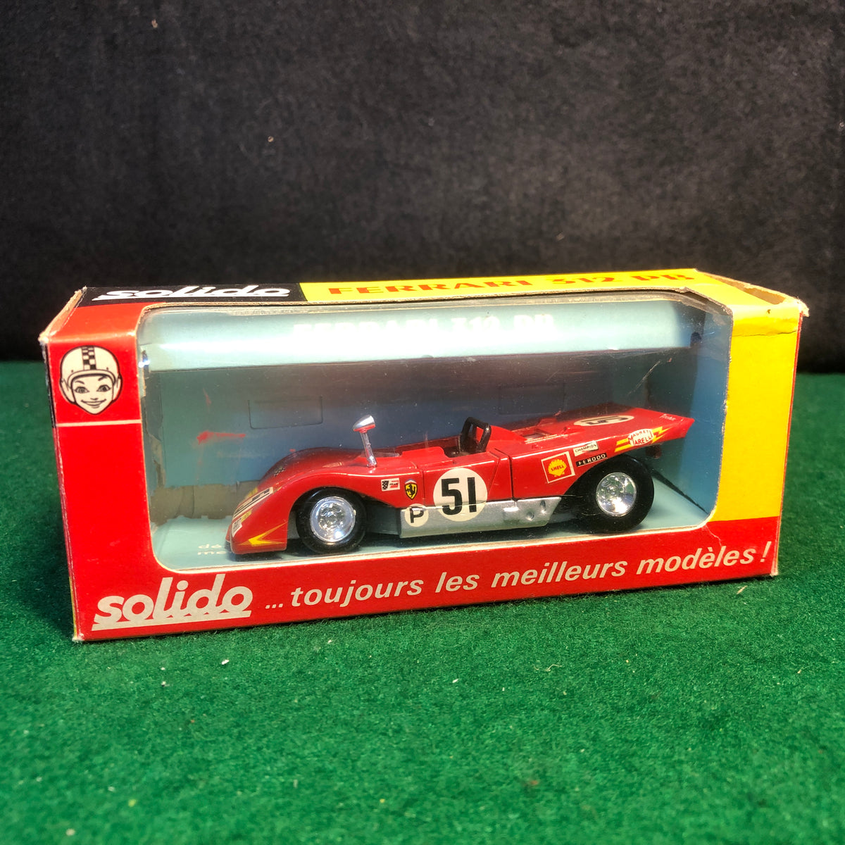 Modèle Réduit Ferrari 250 GTO Solido 1/43 - Édition Age D'Or Couleur Dorée