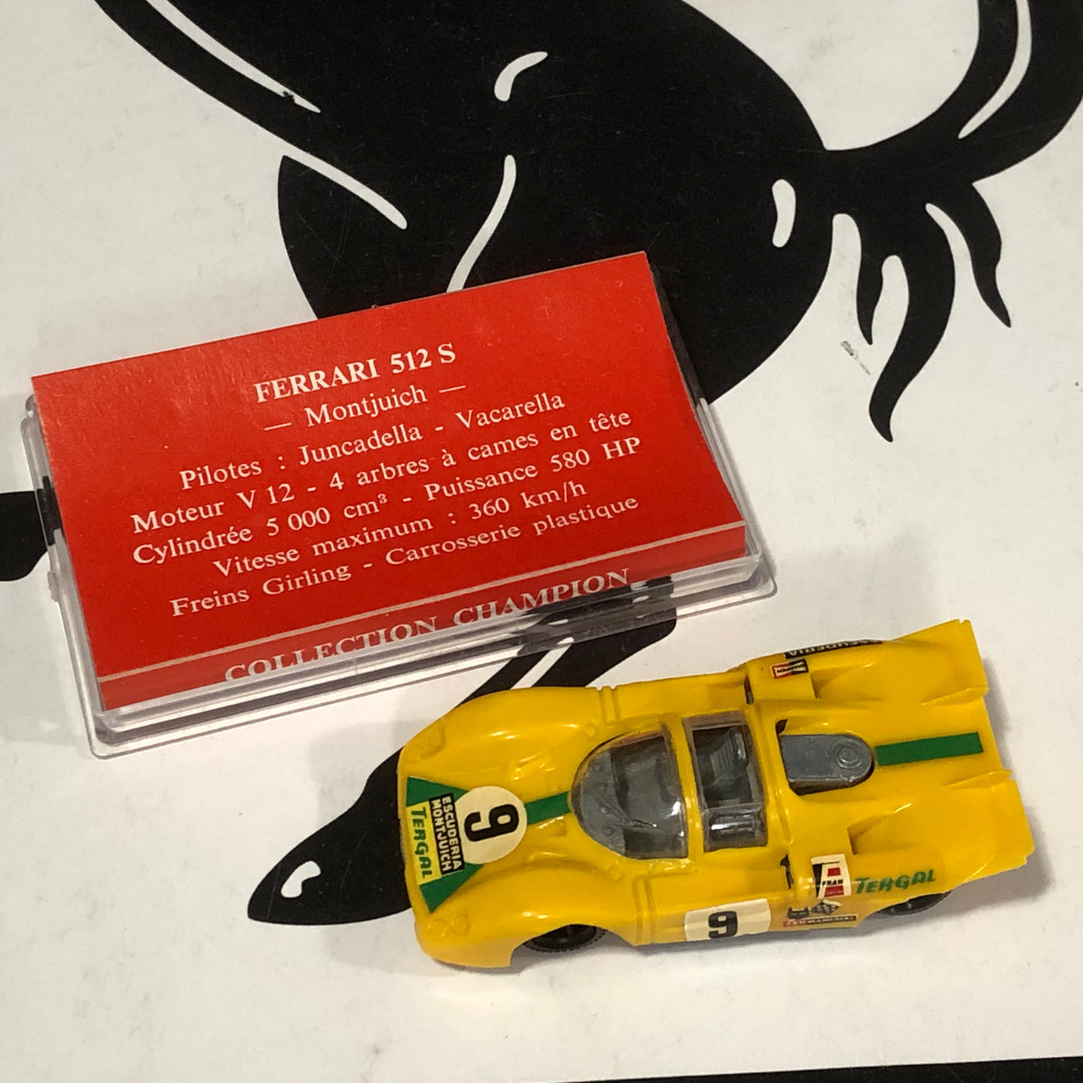 Ferrari 512 S Montjuich N 9 Juncadella - Vaccarella by Safir 1:66