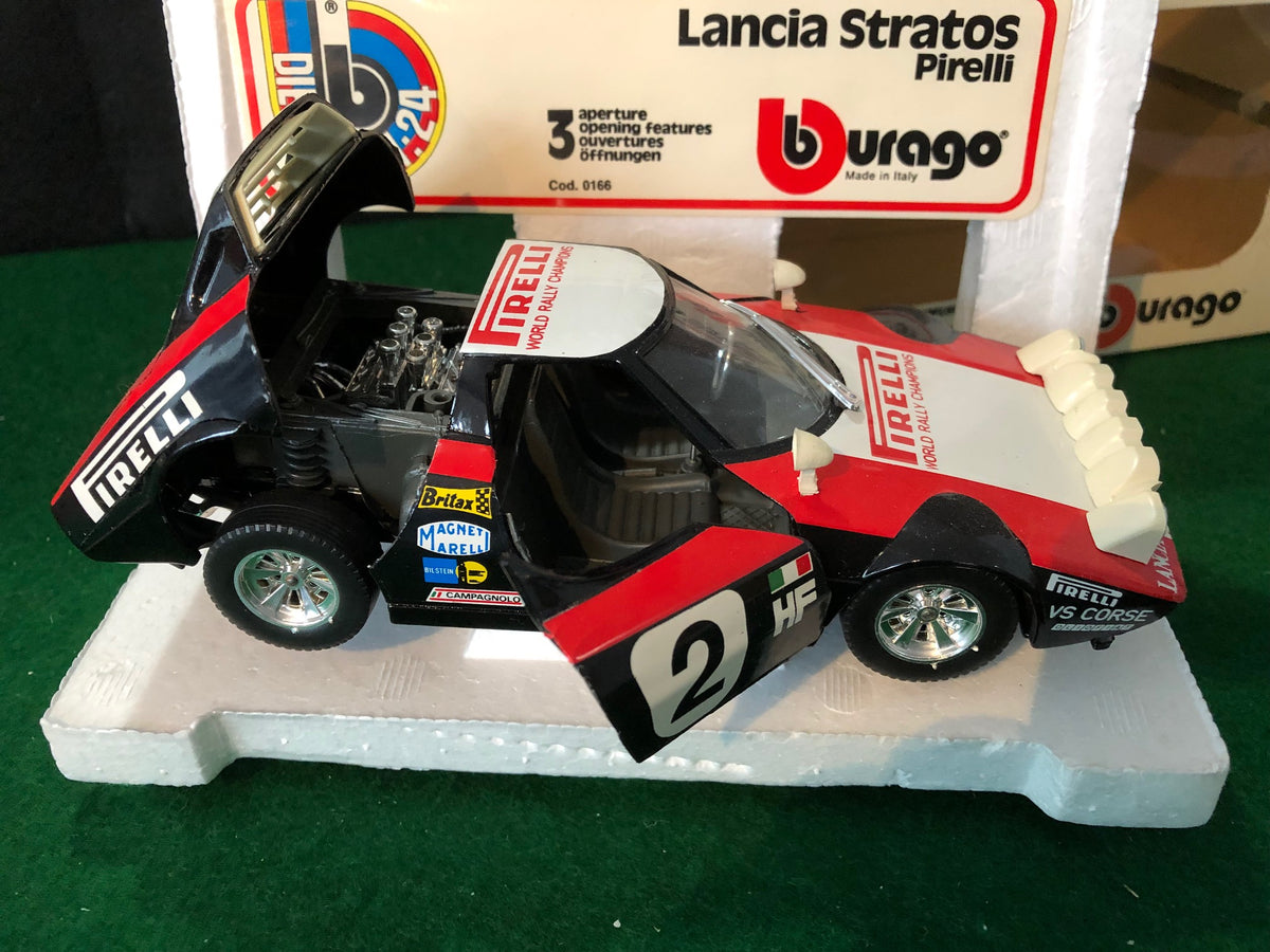 Lancia Stratos Pirelli by BBurago 1:24 – Albaco Collectibles