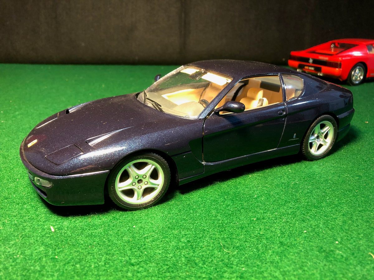 Ferrari 456 GT Metallic Blue by BBurago 1:18 (3036)(No box)