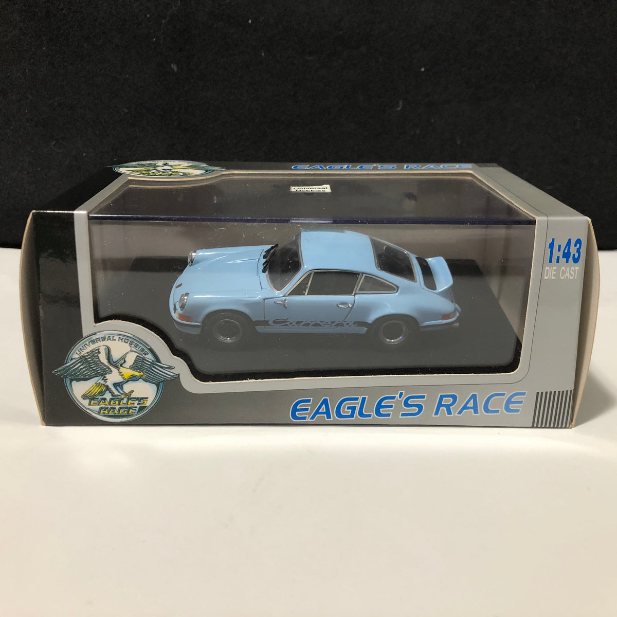 Solido Porsche 911 Turbo Blue 1990 1:18 - AGR Models & Diecast