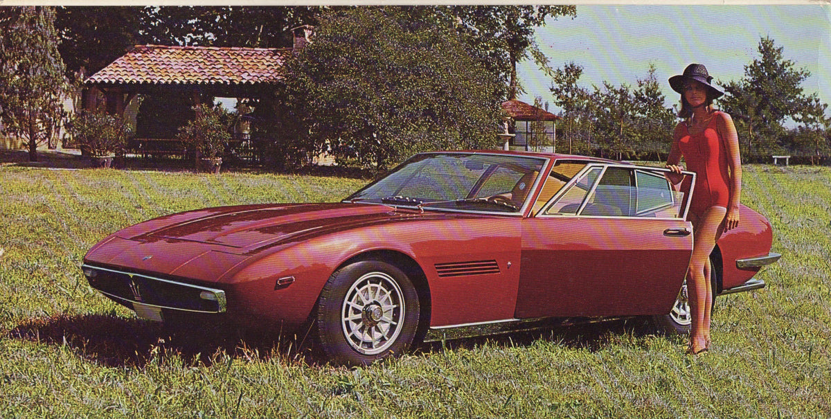 Maserati Ghibli Brochure (1966) – Albaco Collectibles