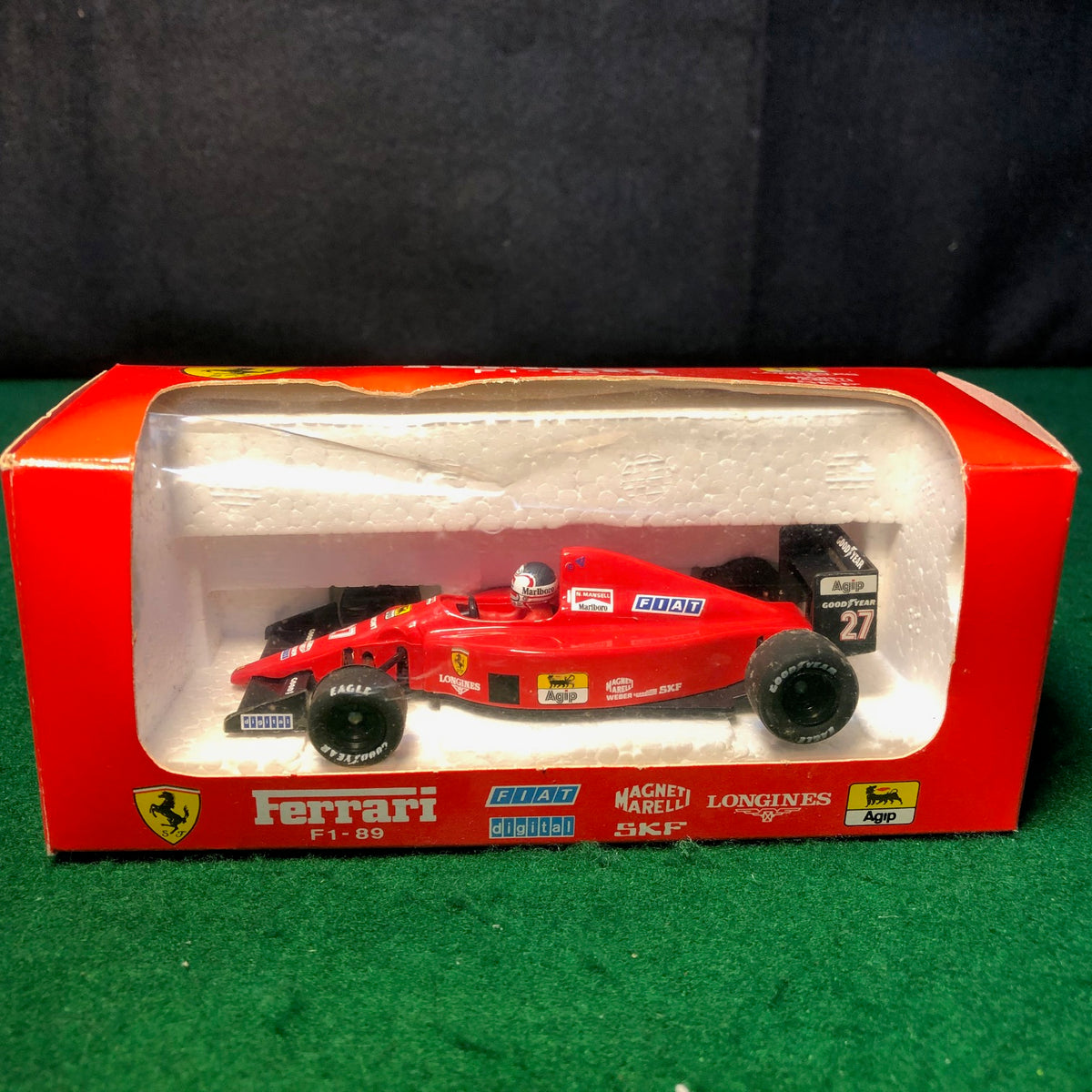 Ferrari F1 89 N 27 Nigel Mansell by Onyx 1:43 (027) – Albaco
