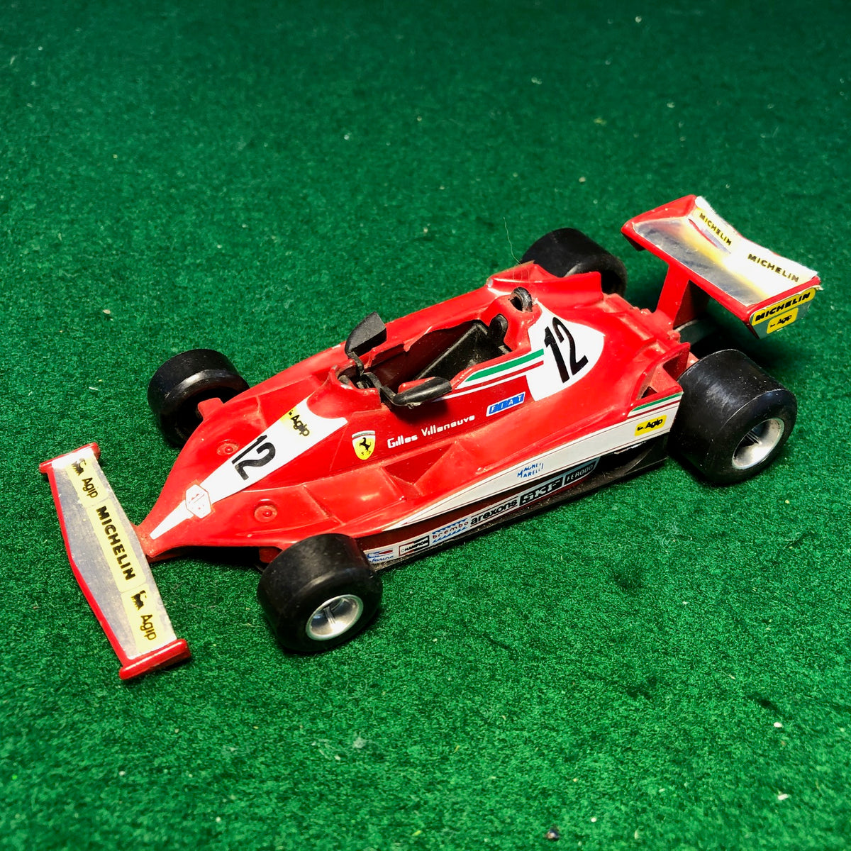 Ferrari 312 T3 N 12 Gilles Villeneuve by Polistil 1:32 (FK24)(No