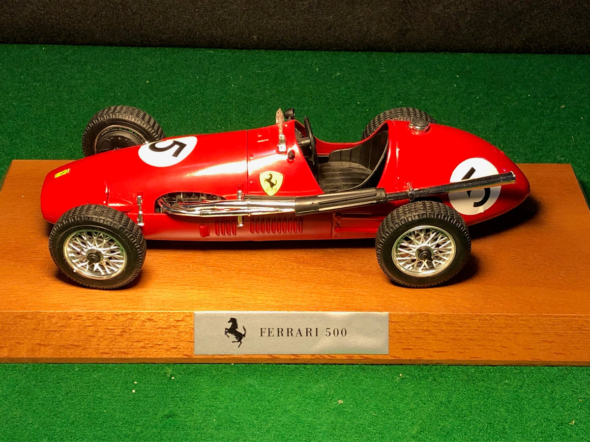 Ferrari 500 F2 World Champion N 5 Wood Base by Polistil 1:16 (TG19