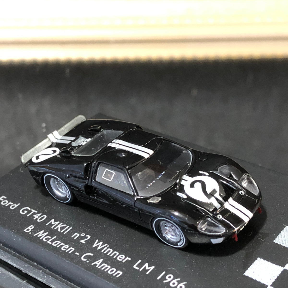 spark 1/87 Ford GT40 MKII 1966 ル・マン優勝 Ford 0 GT40 24H 1:43