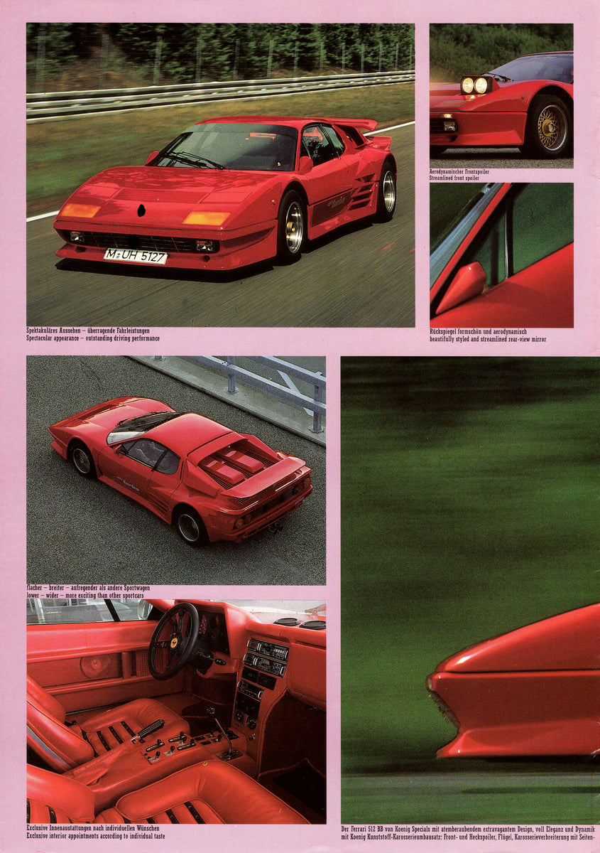Guide: Koenig Specials Ferrari BB — Supercar Nostalgia