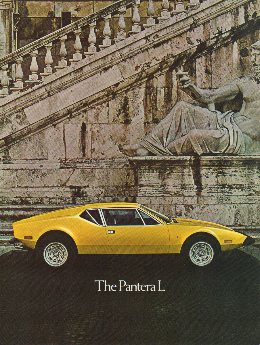 De Tomaso Pantera L Brochure – Albaco Collectibles