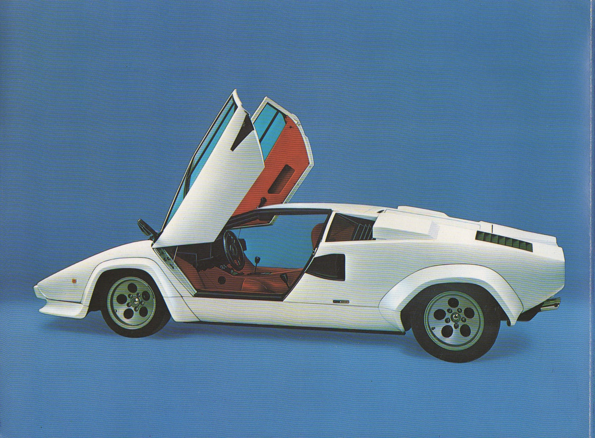 Lamborghini Countach LP500 S Brochure (I-D-E-F) – Albaco Collectibles