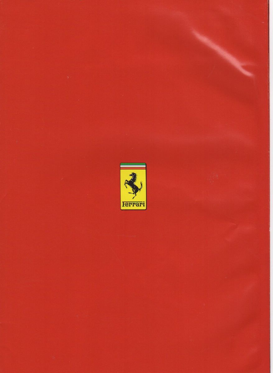 Ferrari Product Range 1998-1999 Brochure - Japan – Albaco Collectibles