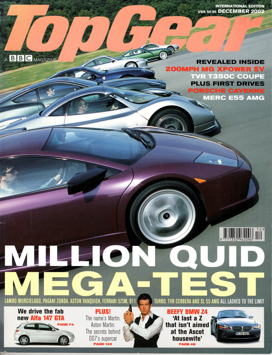 bbc top gear magazine Top Gear BBC Magazine 2002/12 (IE) – Albaco Collectibles
