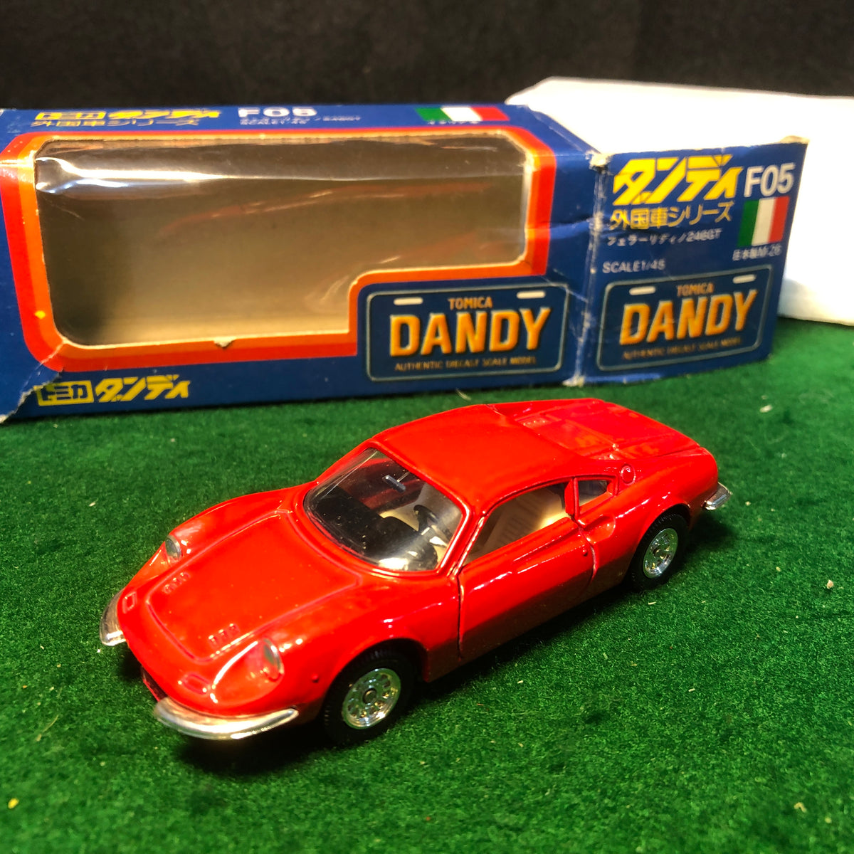 Ferrari 246 GT Dino Red by Tomica Dandy 1:43 (F05) – Albaco
