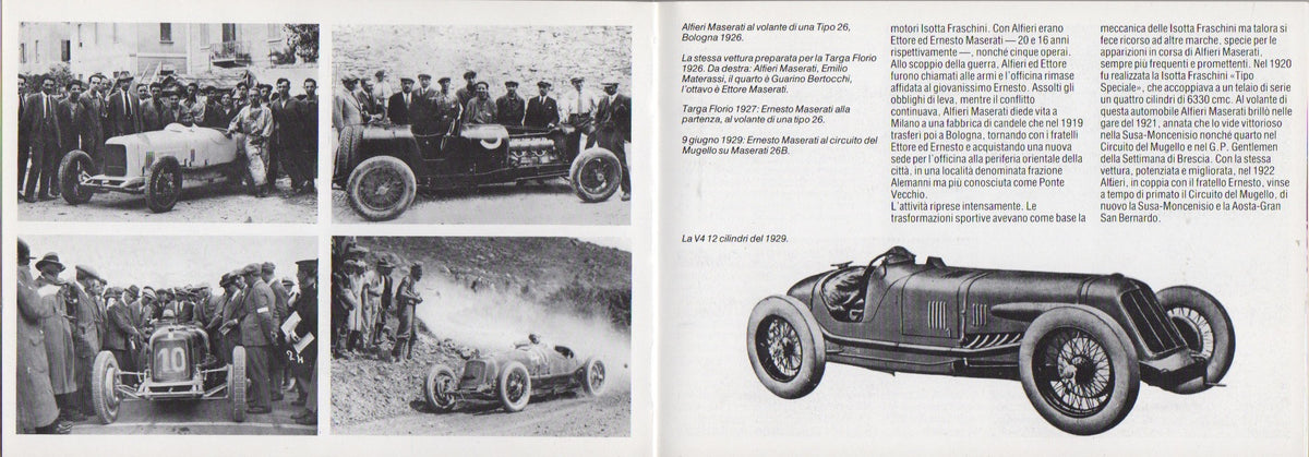 La Storia della Maserati – Albaco Collectibles