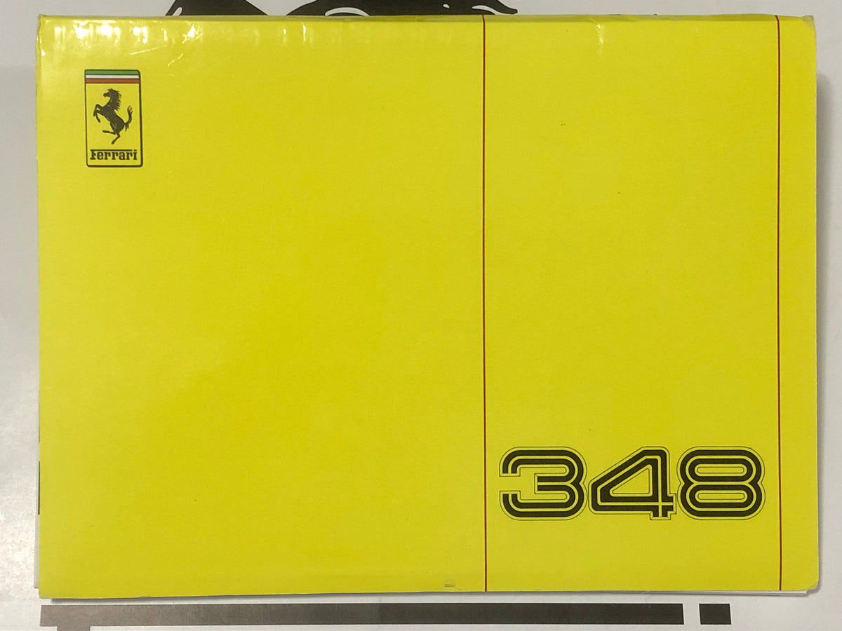 Ferrari 348 tb & ts Owner's Technical Manual (595/90) – Albaco