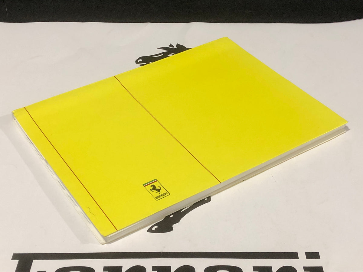 Ferrari 348 tb & ts Owner's Technical Manual (595/90) – Albaco