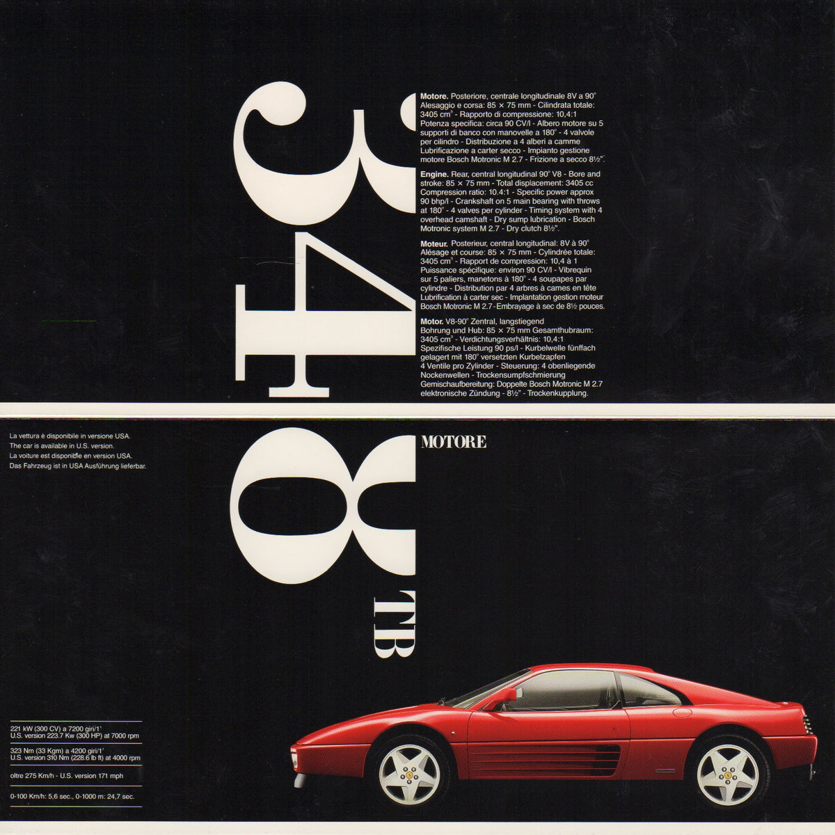 Ferrari Product Range 1992 Brochure (729/92 - 5M/05/92) – Albaco