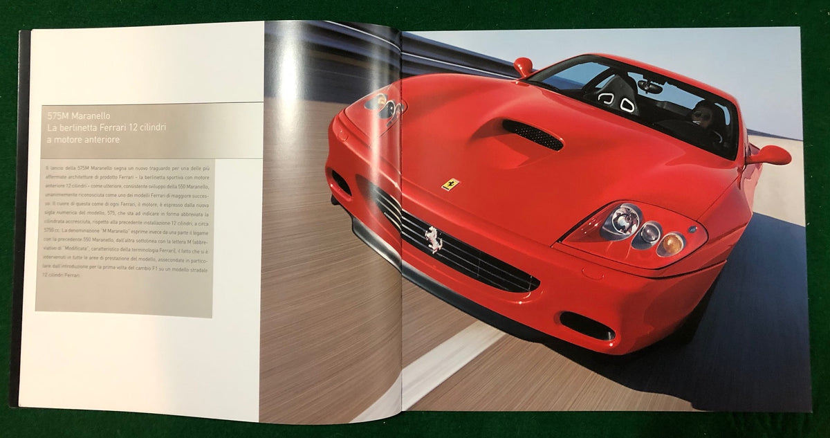 フェラーリ575M Maranello のカタログ フェラーリ 575M Ferrari 