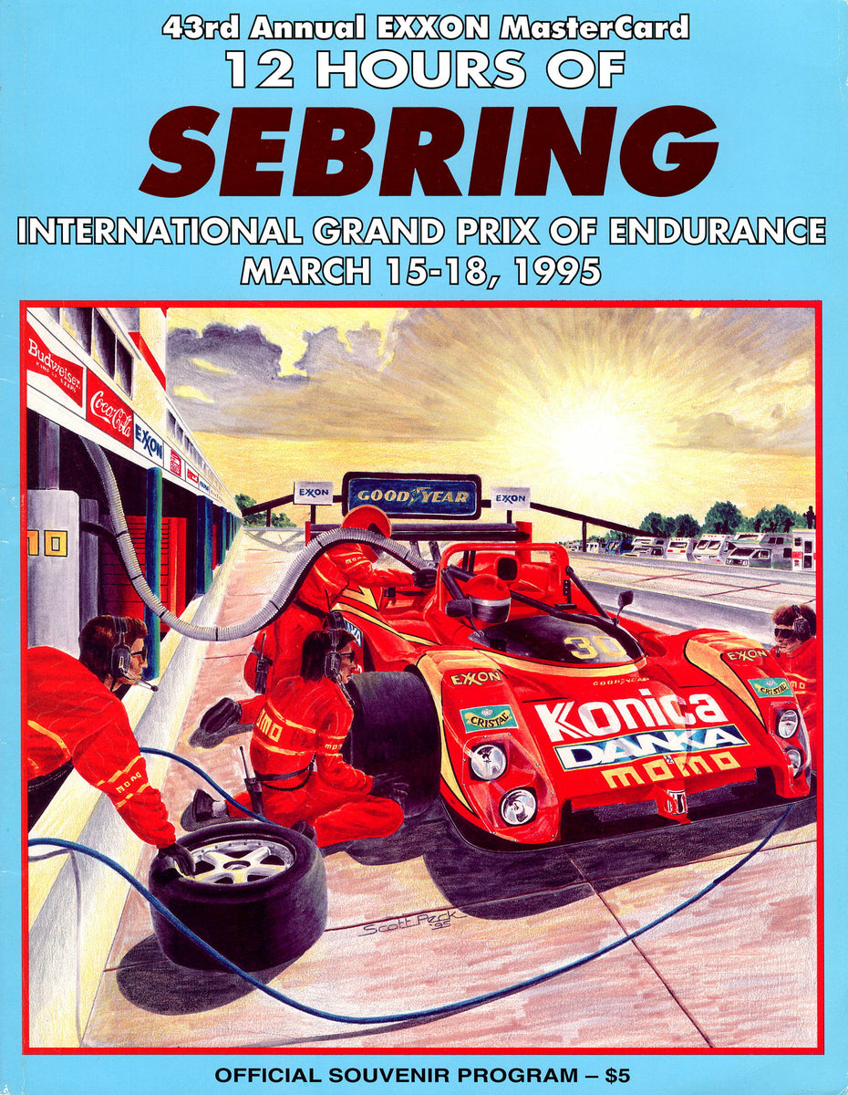 Sebring 12 Hours - 1995 Grand Prix Of Endurance Program – Albaco