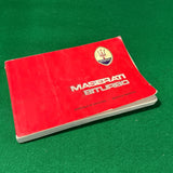 Maserati Biturbo Service Manual