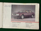 Maserati Biturbo Service Manual