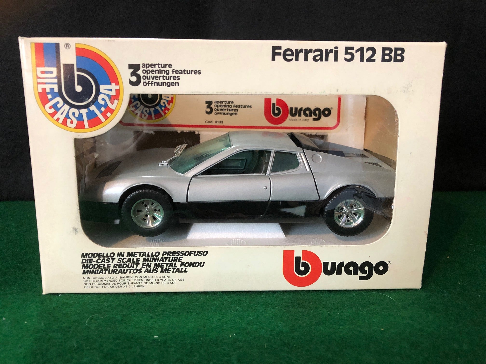 未組立 現状品 プラモデル マルイ フェラーリ 512 bb 1/24 車