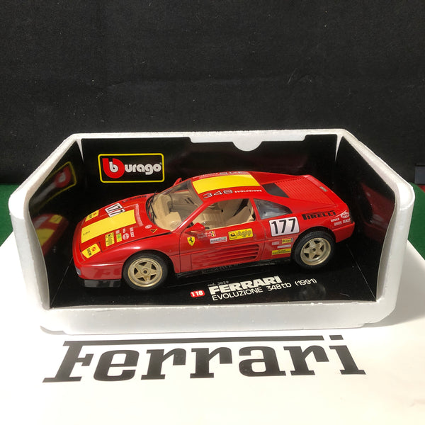 BURAGO FERRARI 348 TB 1989 Rouge 1/24 Métal Voiture Miniature Made In Italy EUR 11,50 - PicClick FR BURAGO FERRARI 348 TB 1989 Rouge 1/24 Métal Voiture Miniature Made In Italy EUR 11,50 - PicClick FR