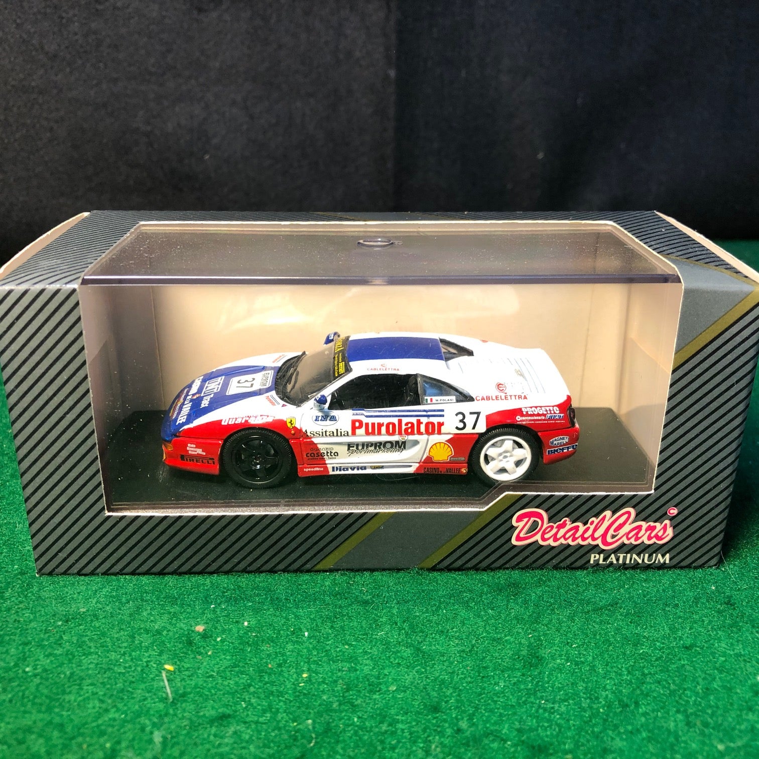 Ferrari F355 GT/Challenge Polani N 37 by DetailCars 1:43