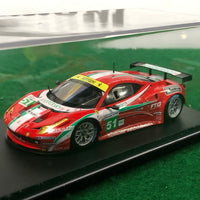 1:43 FERRARI 458 ITALIA GT2 #58 24H LE MANS 2011 1/43 1:43 FERRARI 458 ITALIA GT2 #58 24H LE MANS 2011 1/43