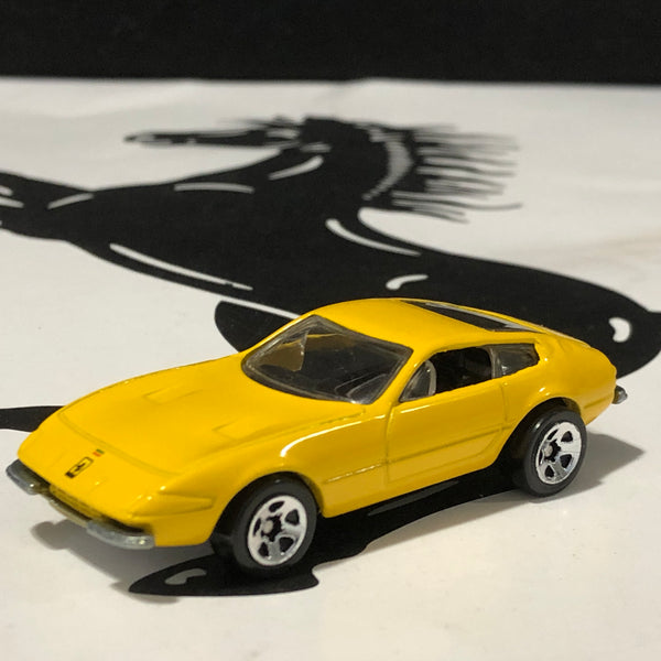 ferrari_365_gtb/4_daytona_yellow_by_hotwheels_1-64_(5sp)(29292)(no_box)-1_at_albaco.com