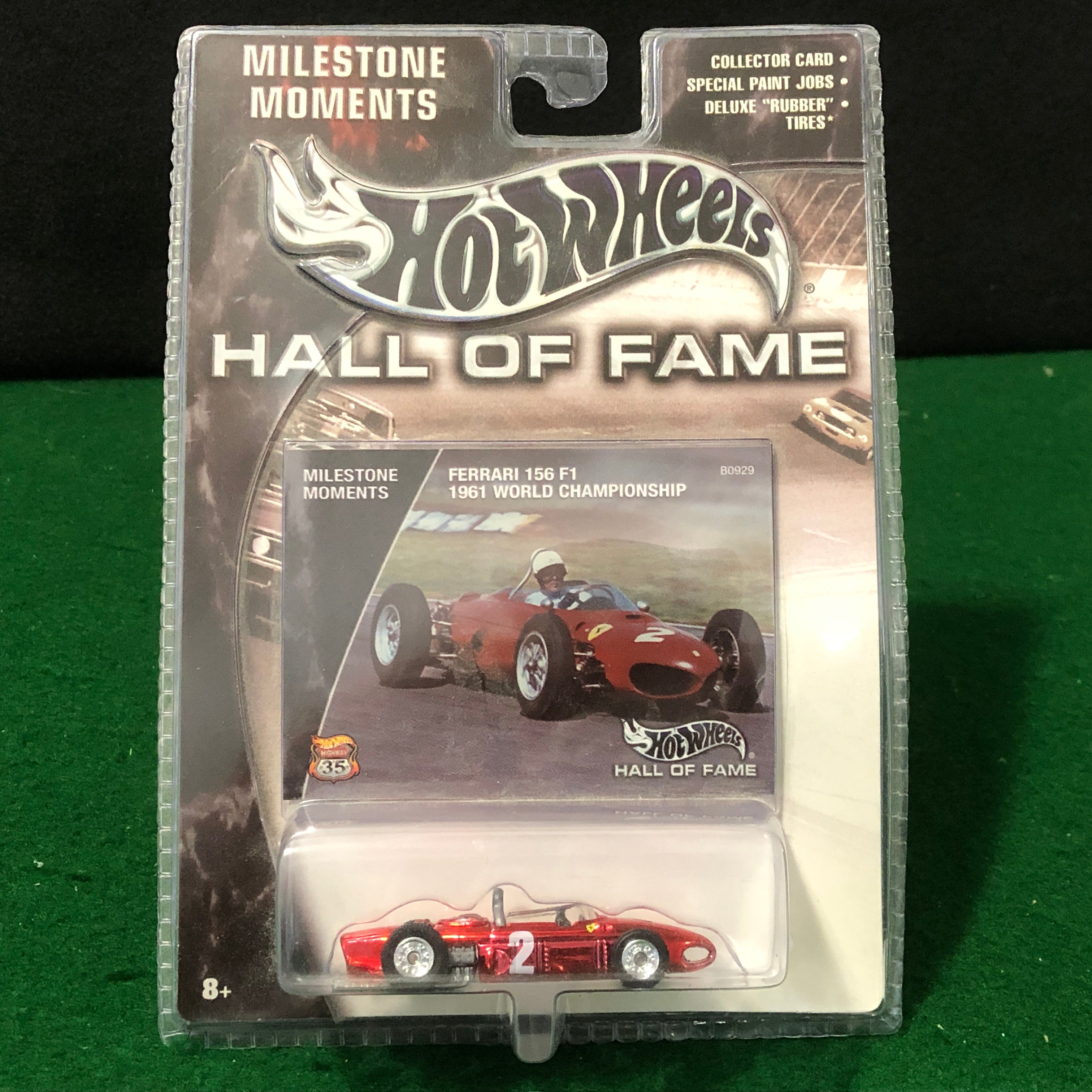 Hot Wheels 2002 Hall Of Fame Milestone Moments Ferrari 156