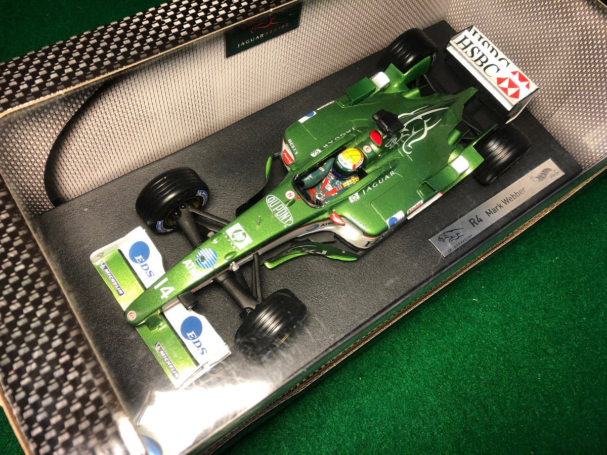 Jaguar R4 2003 F1 Mark Weber by HotWheels 1:18 (B1025) – Albaco ...