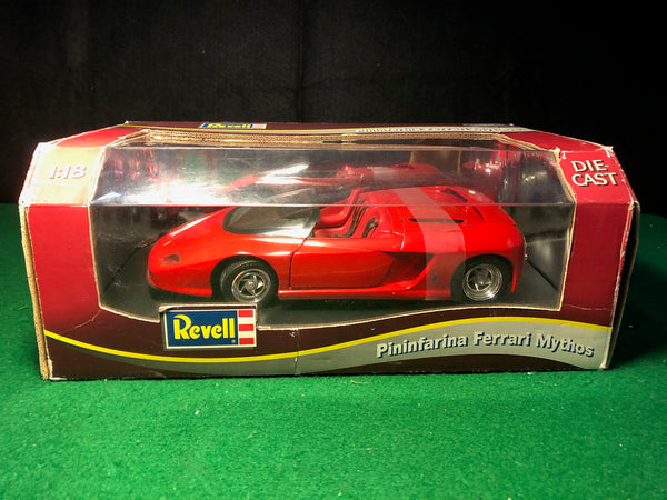FERRARI MYTHOS PININFARINA cabriolet op bleu métal 1/18 GUILOY voiture FERRARI MYTHOS PININFARINA cabriolet op bleu métal 1/18 GUILOY voiture