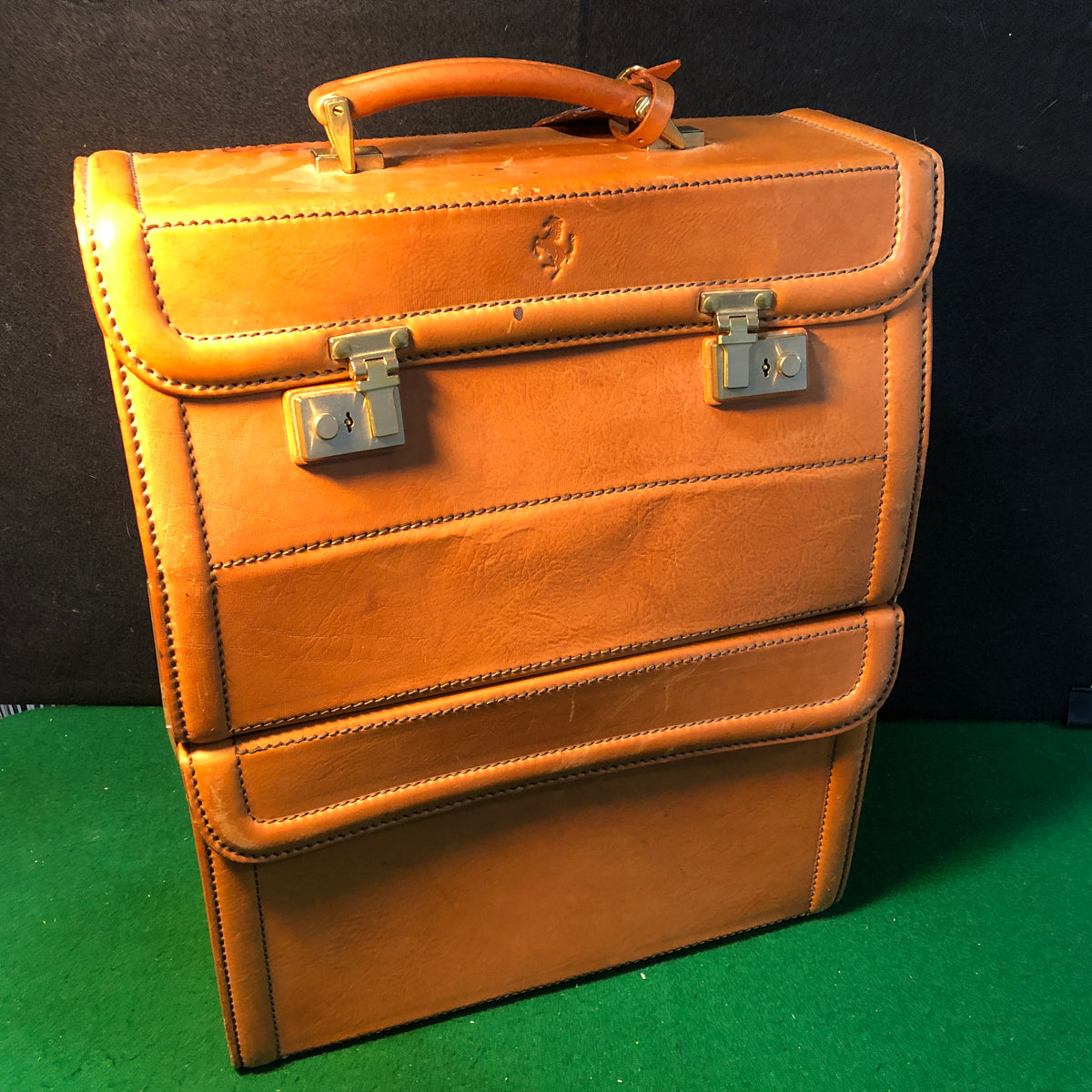 Ferrini Case Ferrari 348 Schedoni Leather Double-Case Set – Albaco Collectibles