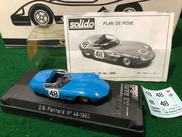 DB Panhard 1960 N 48 by Solido Retro Le Mans (2402) – Albaco Collectibles