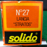 SOLIDO 27 LANCIA STRATOS TOUR DE FRANCE 1973 AUTOMOBILE CAR BOXED | #453646408 SOLIDO 27 LANCIA STRATOS TOUR DE FRANCE 1973 AUTOMOBILE CAR BOXED | #453646408
