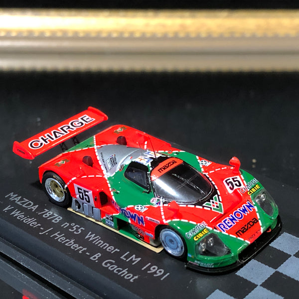 Mazda 787B 1991 Le Mans Winner N 55 V Weidler - J Herbert - B