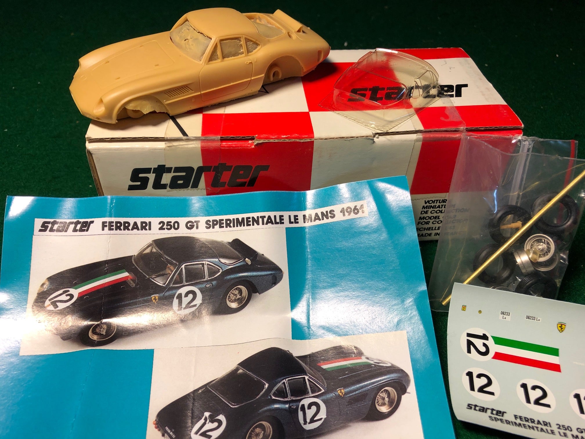 ☆激レア*Starter*1/43*Ferrari 250 GT SWB Berlinetta 絡み合っ #22