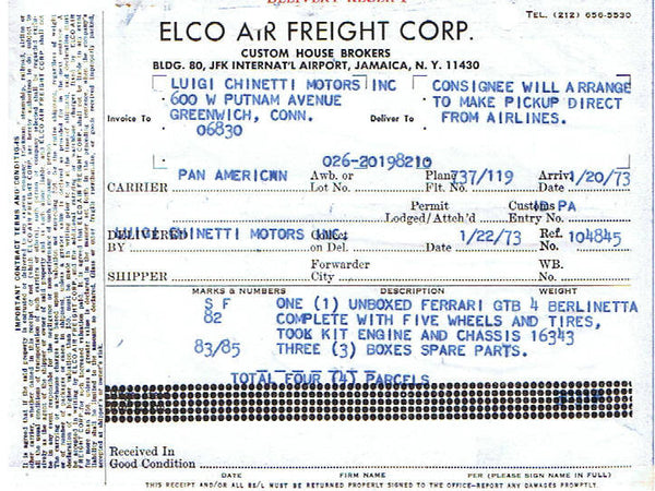 ferrari_365_gtb/4_comp_daytona_1973_chinetti_air_freight_receipt-1_at_albaco.com